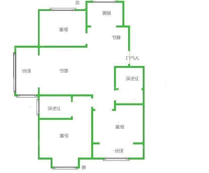 阿尔卡迪亚锦绣天地B区3室2厅2卫125㎡