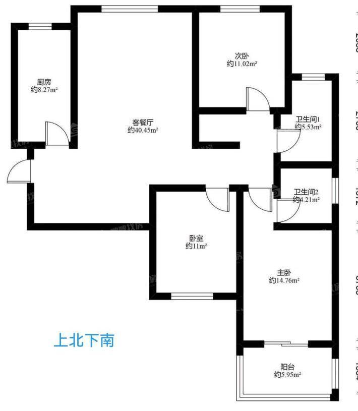 凤凰城（C区）3室2厅2卫135㎡