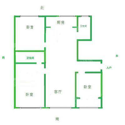 海韵小区中区3室2厅2卫122㎡