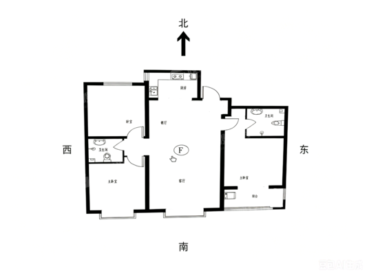 龙岸清华3室2厅2卫130㎡
