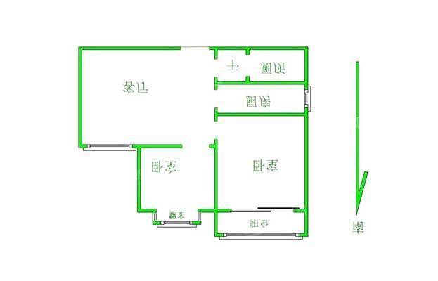 御宇国际二期（雅瑞苑）2室2厅1卫85㎡