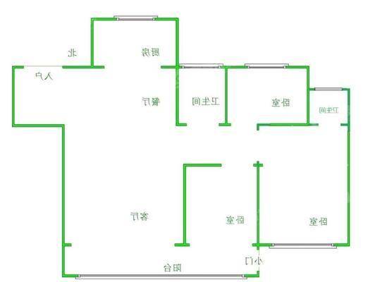 吾悦华府3室2厅2卫123㎡