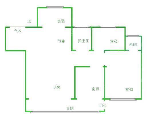 吾悦华府3室2厅2卫122㎡