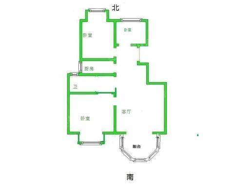 泰和世家（南区）3室2厅1卫97㎡