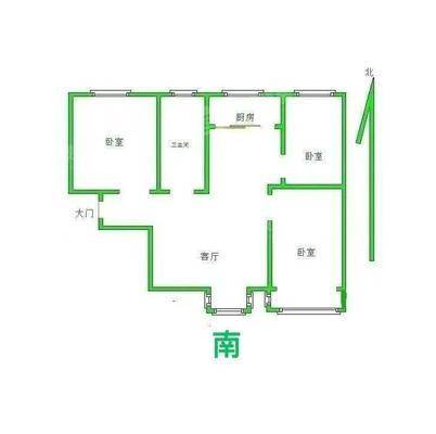 凤凰城（B区）3室2厅2卫99㎡
