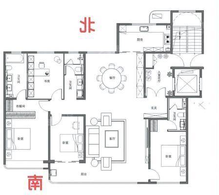 天成观澜二期（东区）4室2厅3卫191㎡