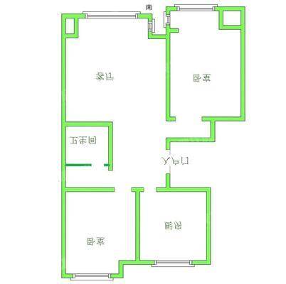 宏宇城（C区）2室2厅1卫94㎡