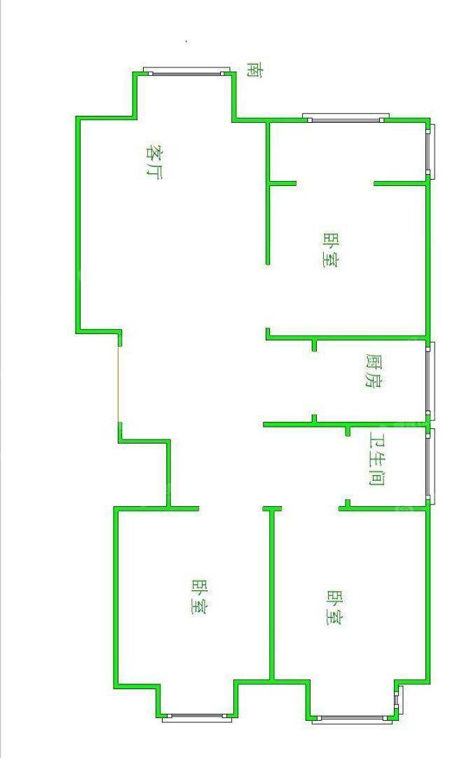 荣盛阿尔卡迪亚新儒苑3室2厅1卫91㎡