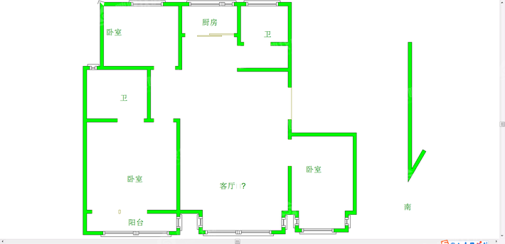 佳苑领域3室2厅2卫141㎡