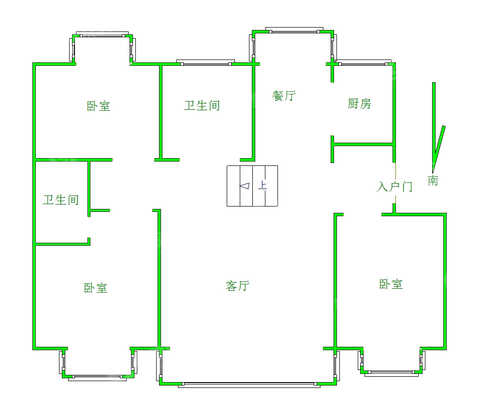 盛泽城市花园3室2厅2卫125㎡