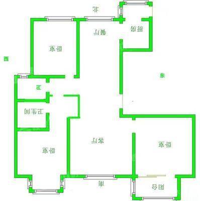 天成郡府南区3室2厅2卫135㎡