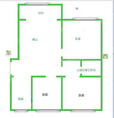 金域华城（金茂府）3室2厅1卫109㎡