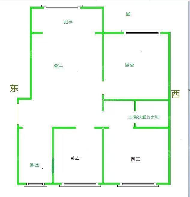 金域华城（金茂府）3室2厅1卫109㎡