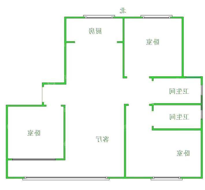 荣盛尚府3室2厅2卫123㎡
