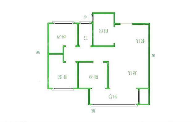 颐和新园3室2厅1卫102㎡