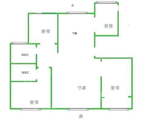 天成明月洲西区3室2厅2卫121㎡