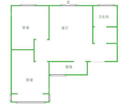 禧福荷堂A区3室2厅1卫100㎡
