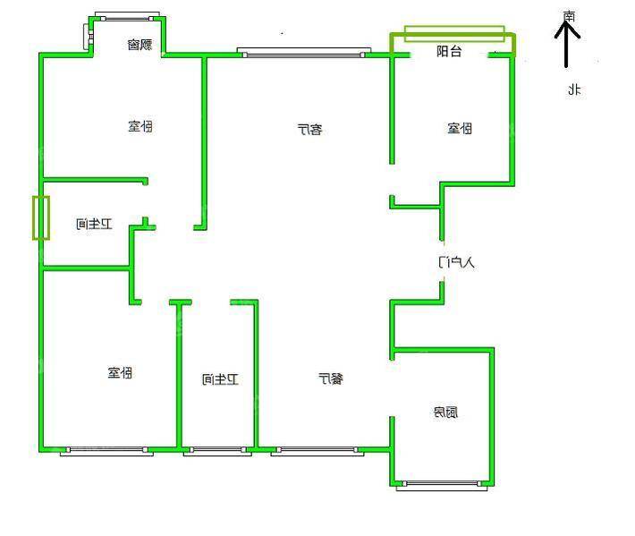 天成名著二期3室2厅2卫125㎡