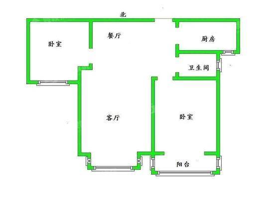 颐和文园西院2室1厅1卫101㎡
