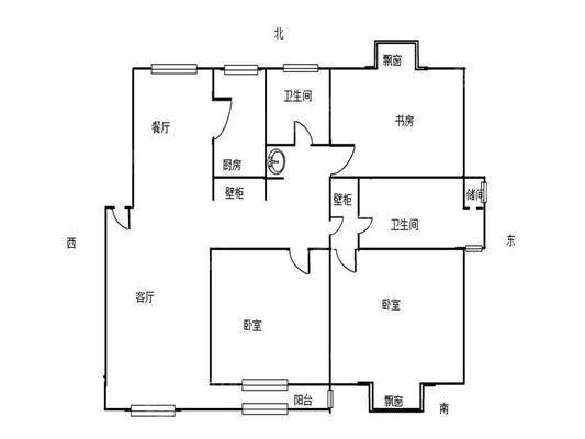 万泰阳光花园3室2厅2卫135㎡