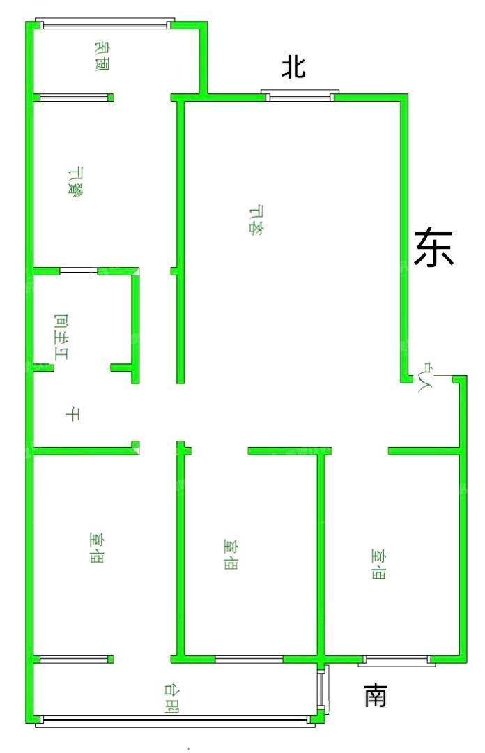 城郊联社小区（水月寺）3室2厅1卫131㎡