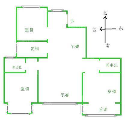 天成郡府东区3室2厅2卫138㎡