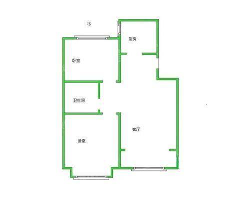 天成熙园二期2室1厅1卫91㎡