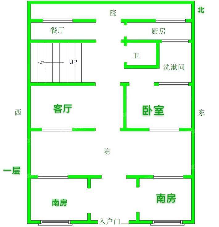 供销社宿舍（维明路）4室2厅2卫119㎡