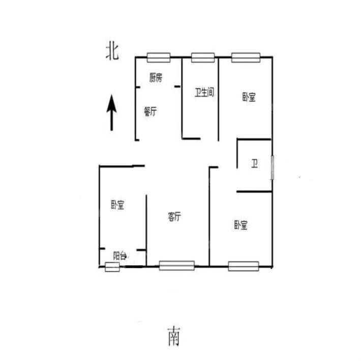 弘仁里3室2厅2卫123㎡