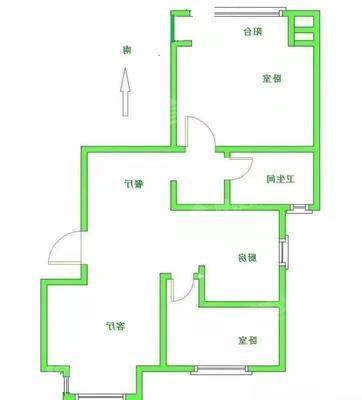 荣盛阿尔卡迪亚新儒苑2室2厅1卫90㎡