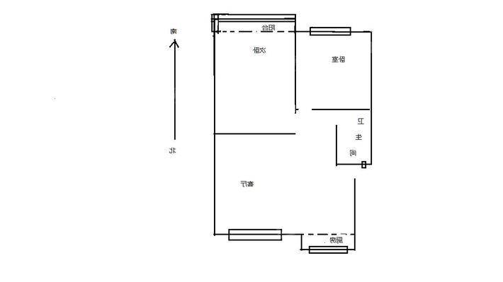一建小区2室2厅1卫75㎡