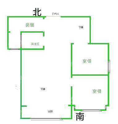禧福荷堂A区2室1厅1卫85㎡