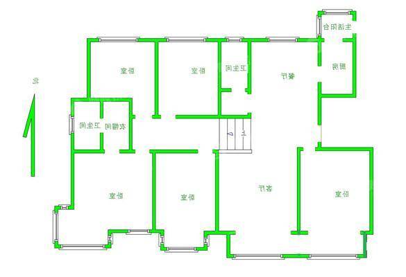 御河新城东区5室2厅2卫214㎡