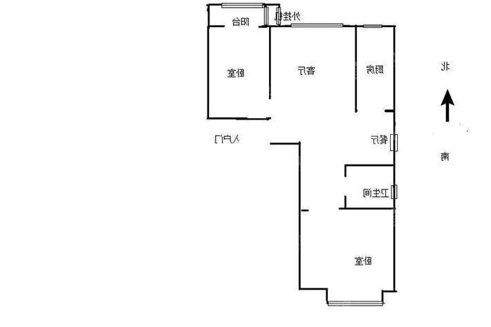 贻成御景狮城2室2厅1卫92㎡