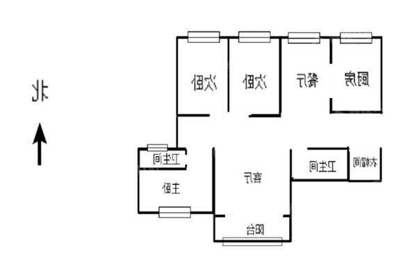 恒大城（拆迁房）3室2厅2卫145㎡