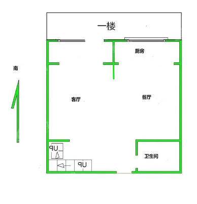 凤凰城（C区）2室2厅1卫117㎡
