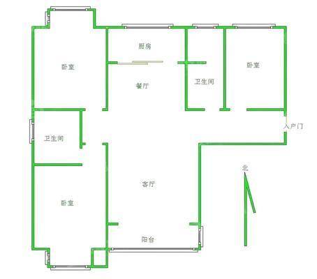 颐和文园东院3室2厅2卫141㎡