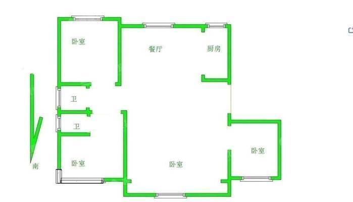 泰享嘉府三期3室2厅2卫136㎡