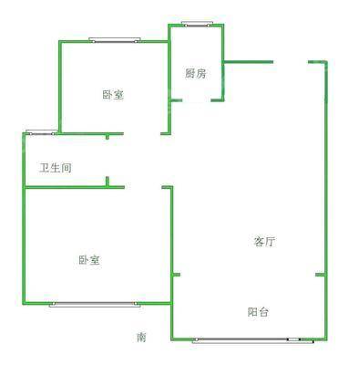 大运河新村（安运佳苑）2室1厅1卫95㎡