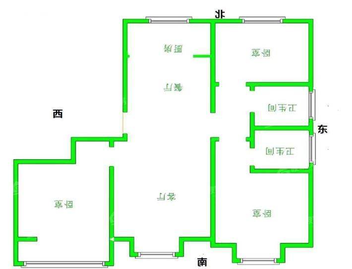 天成和园3室2厅2卫118㎡
