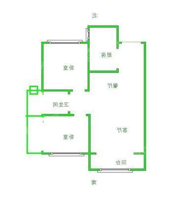 天成观澜二期（东区）2室2厅1卫95㎡