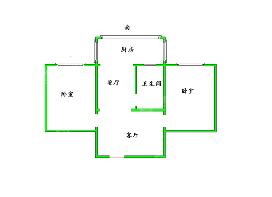 东环小区2室1厅1卫68㎡