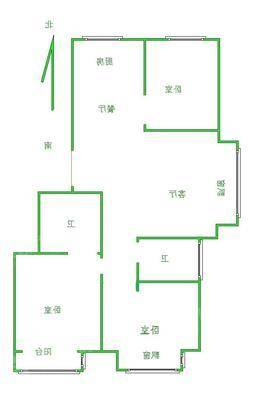 滨河龙韵3室2厅2卫108㎡