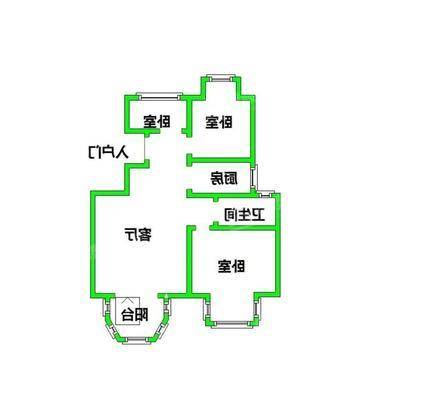 泰和世家（南区）3室1厅1卫94㎡