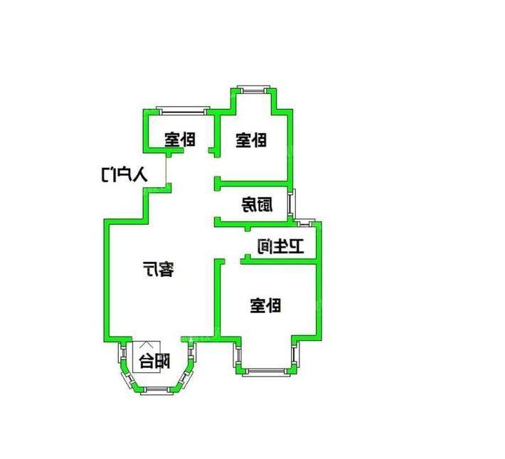 泰和世家（南区）3室1厅1卫94㎡