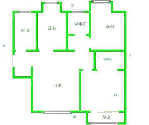 荣盛香堤荣府3室2厅2卫105㎡