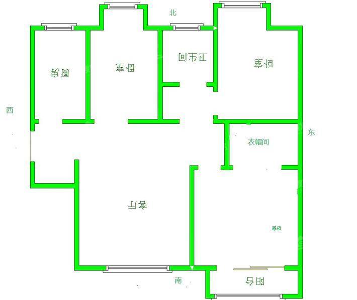 荣盛香堤荣府3室2厅2卫105㎡