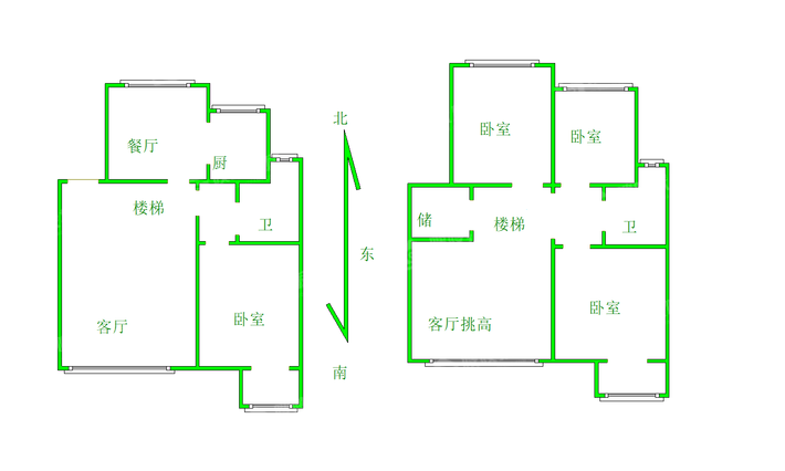 皇家壹里（C区）4室2厅2卫160㎡