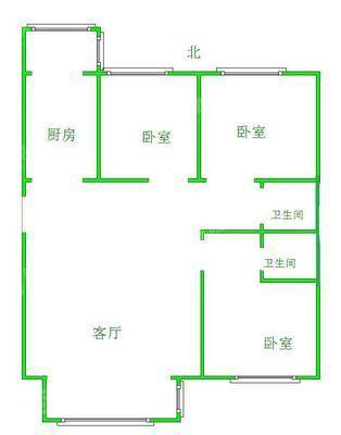 天成明月洲东区3室2厅2卫119㎡