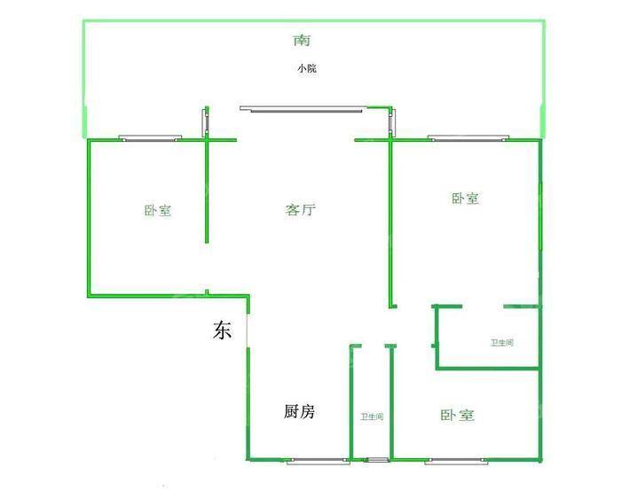荣盛锦绣学府3室2厅2卫132㎡